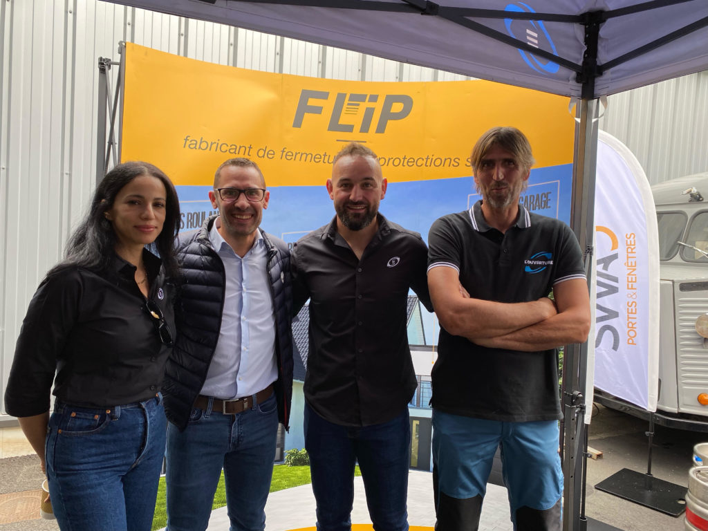 l'equipe de l'ouverture menuiseries et fermetures